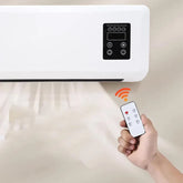 Mini Wall Mounted Air Conditioner (Heat Fan) Portable Air Conditioner Wall Mounted AC Fan with Digital Display
